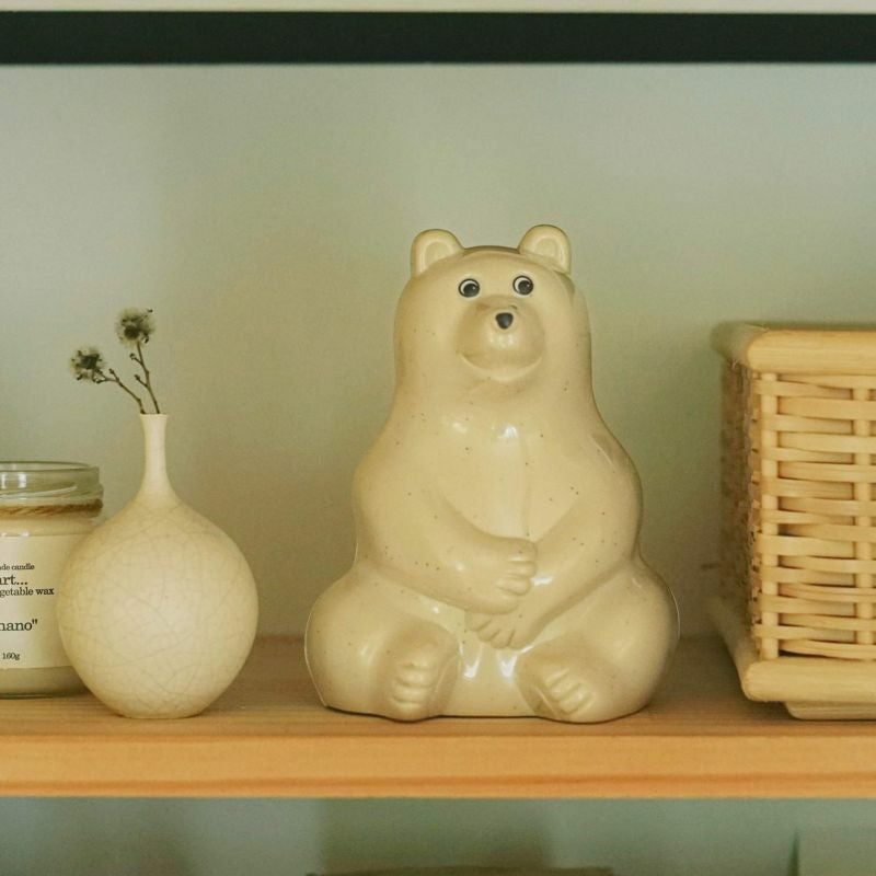 HIGHTIDE ハイタイド | ポーラーベアーマネーボックス 白くま貯金箱