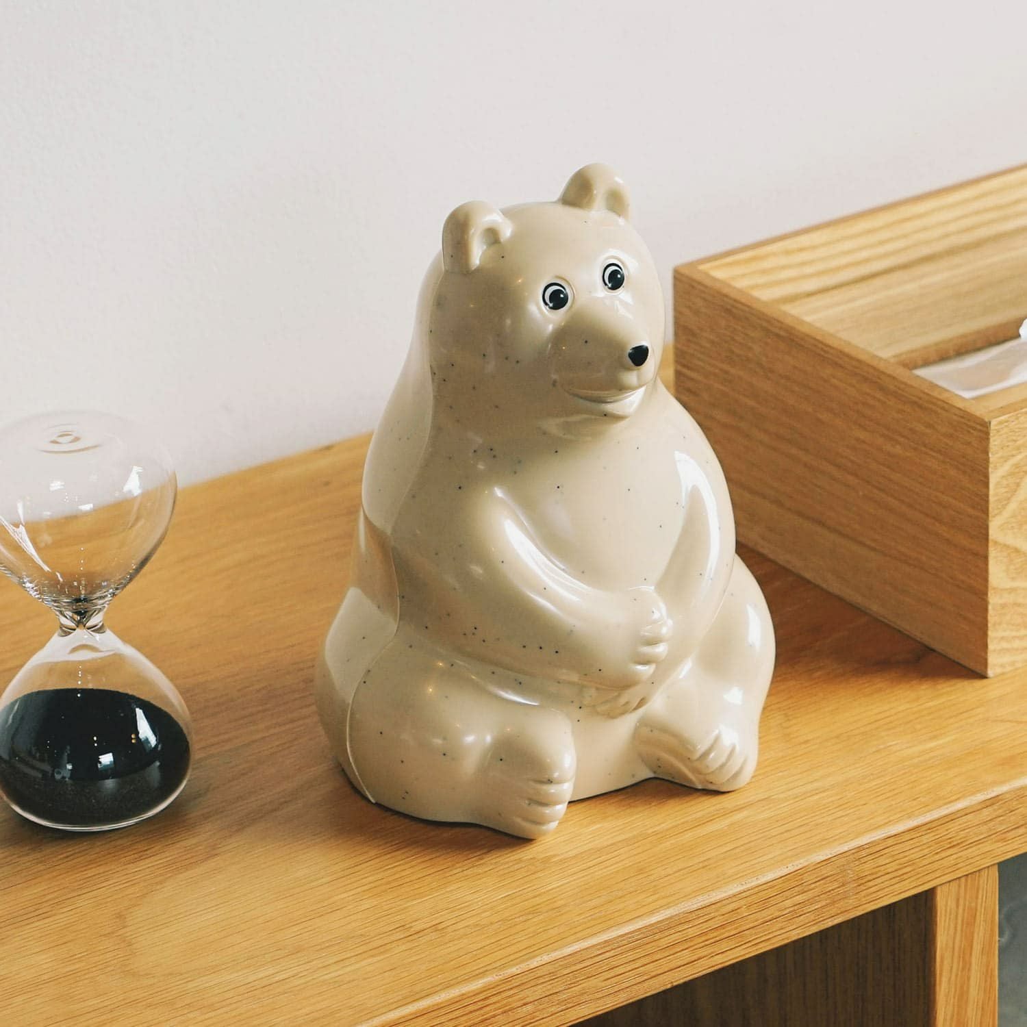 HIGHTIDE ハイタイド | ポーラーベアーマネーボックス 白くま貯金箱