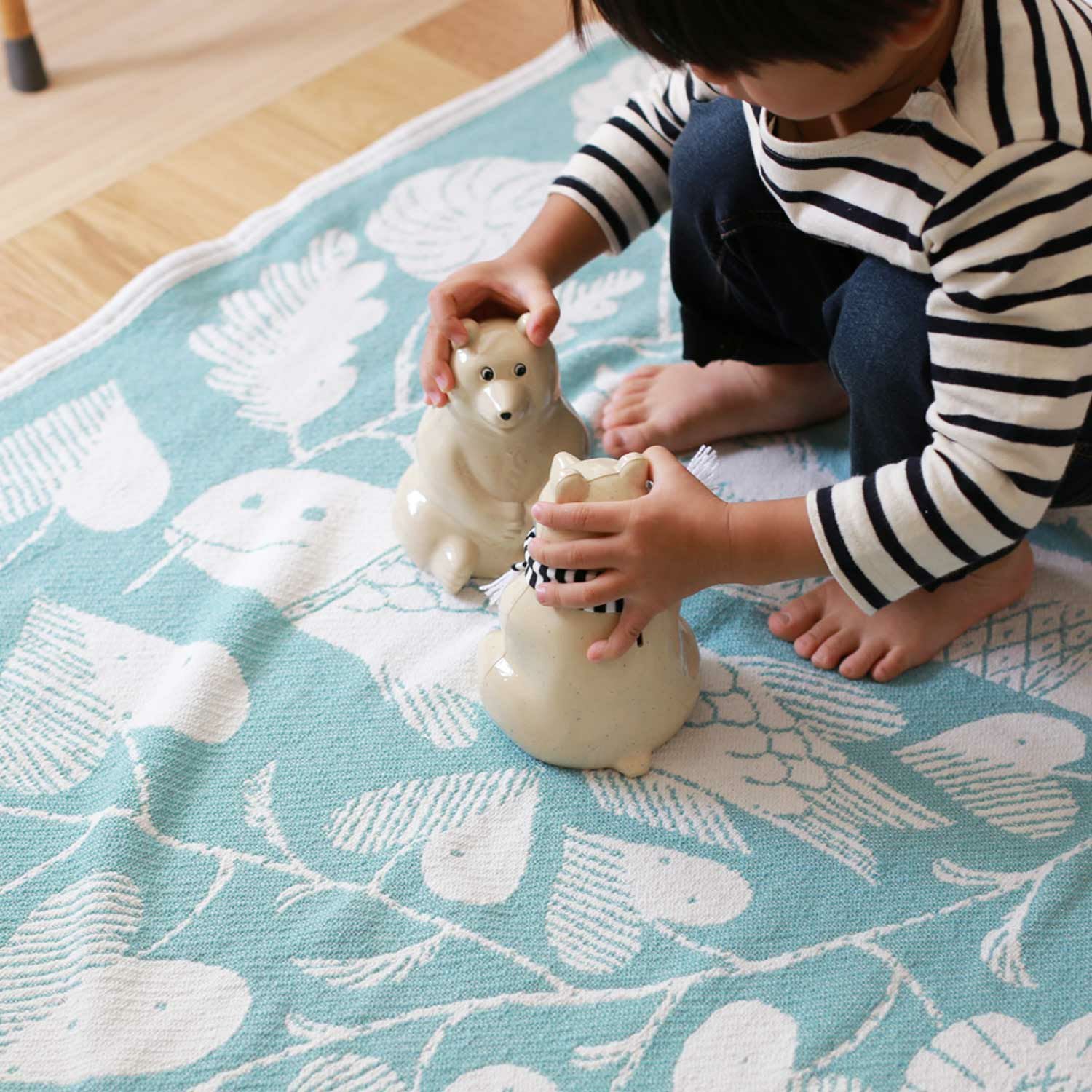 HIGHTIDE ハイタイド | ポーラーベアーマネーボックス 白くま貯金箱