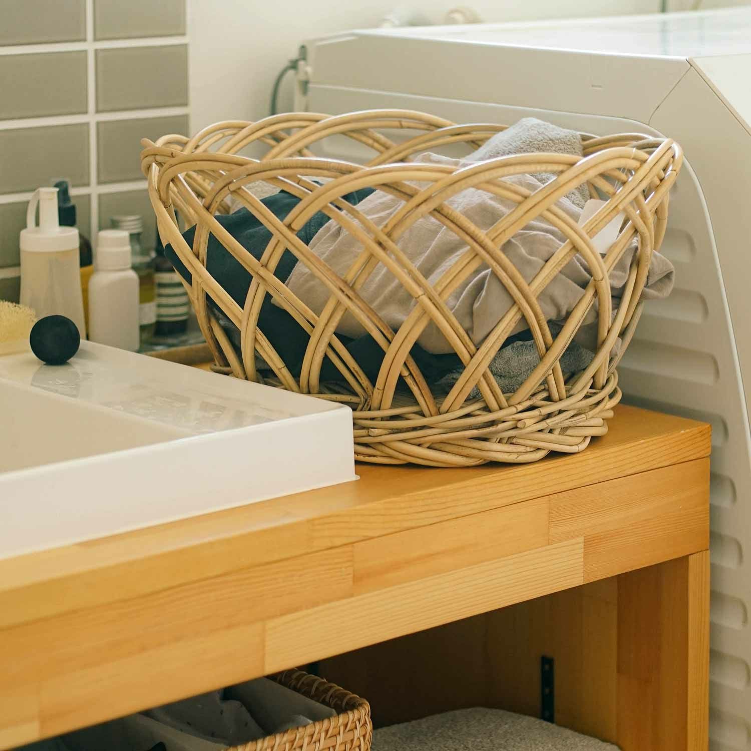 松野屋 | ラタン脱衣かご | HIGHTIDE（ハイタイド）公式サイト