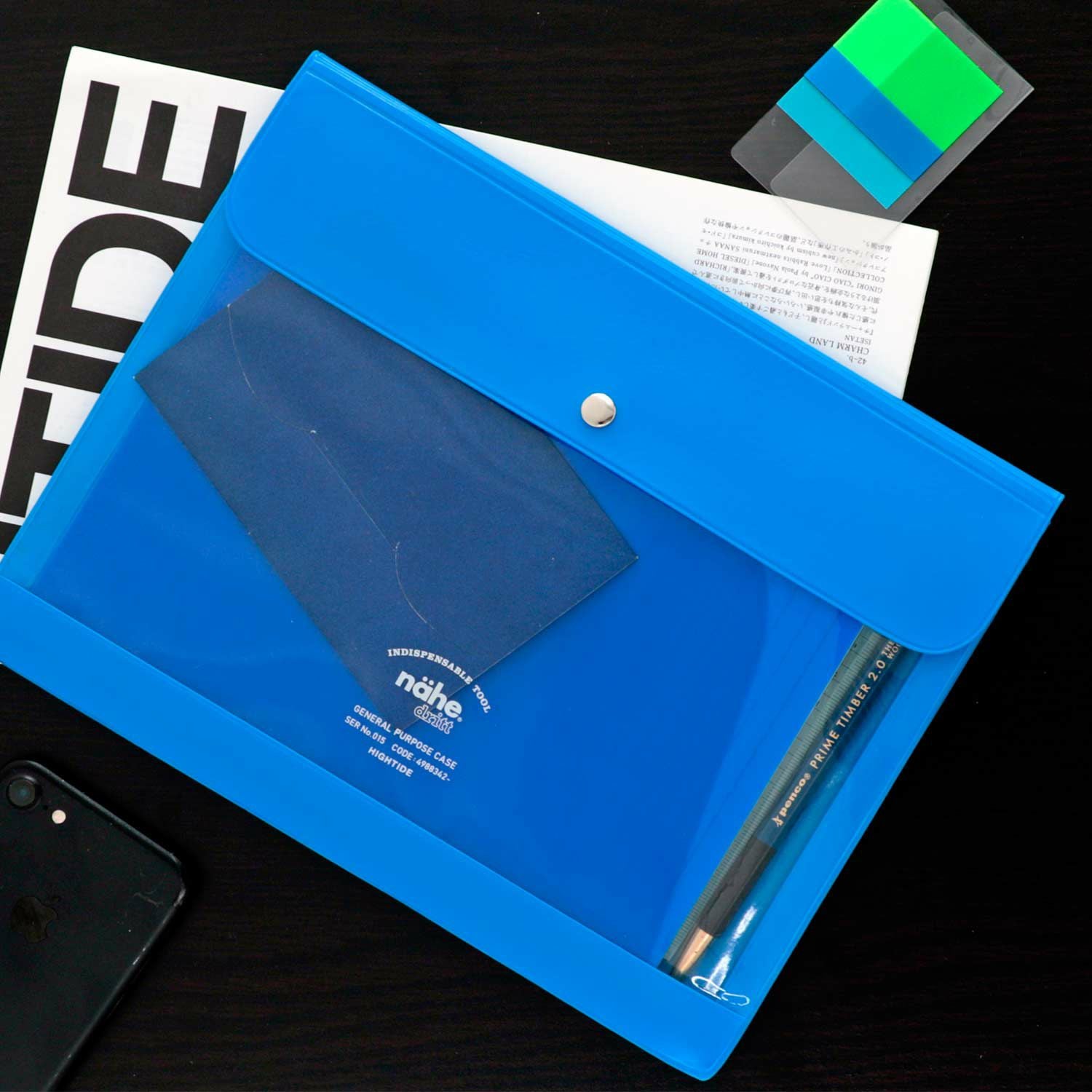 nahe ネーエ | ジェネラルパーパスケース ネオン A5 | HIGHTIDE