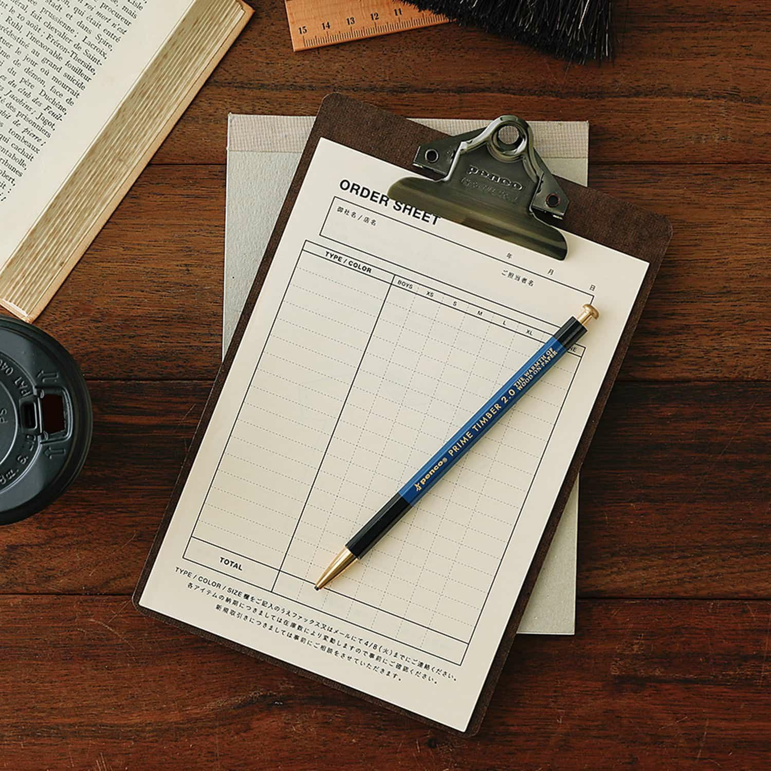 Penco ペンコ | クリップボードO/S ブロンズ A5 | HIGHTIDE