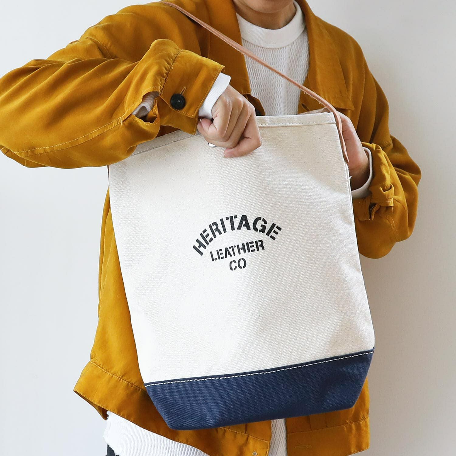 HERITAGE LEATHER ヘリテージレザー | Bucket Tote バケット トート
