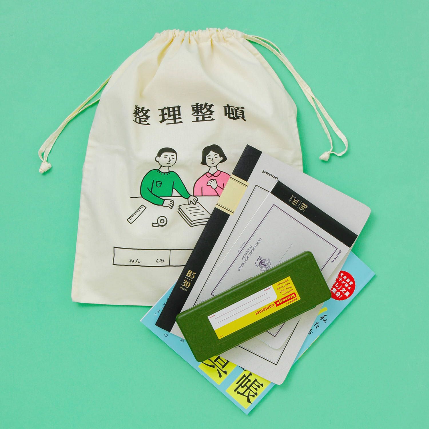 ニューレトロ | 巾着袋（大） | HIGHTIDE（ハイタイド）公式サイト