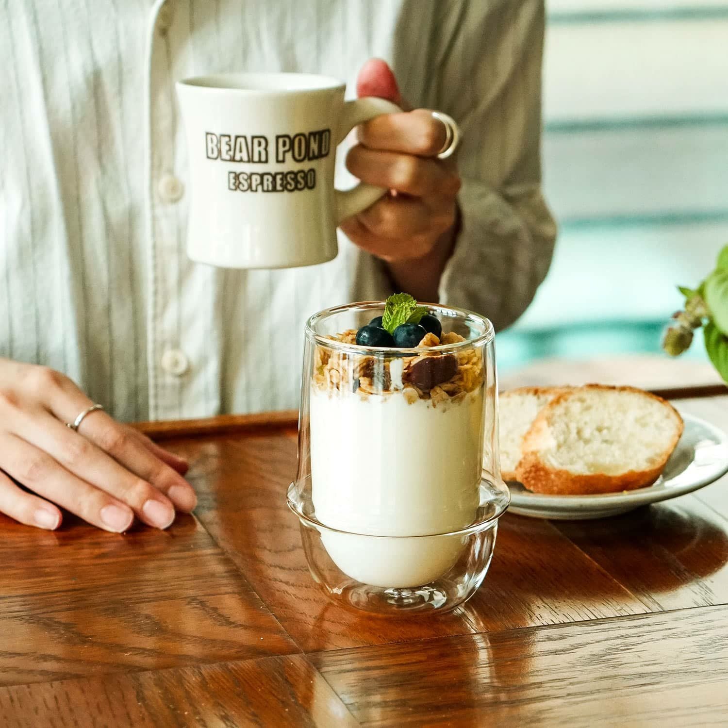 KINTO キントー | KRONOS ダブルウォール アイスティーグラス 350ml