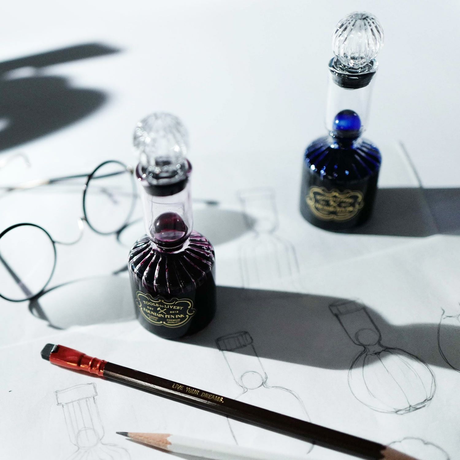 TOOLS to LIVEBY ツールズ トゥ リブバイ | ガラスインクボトル