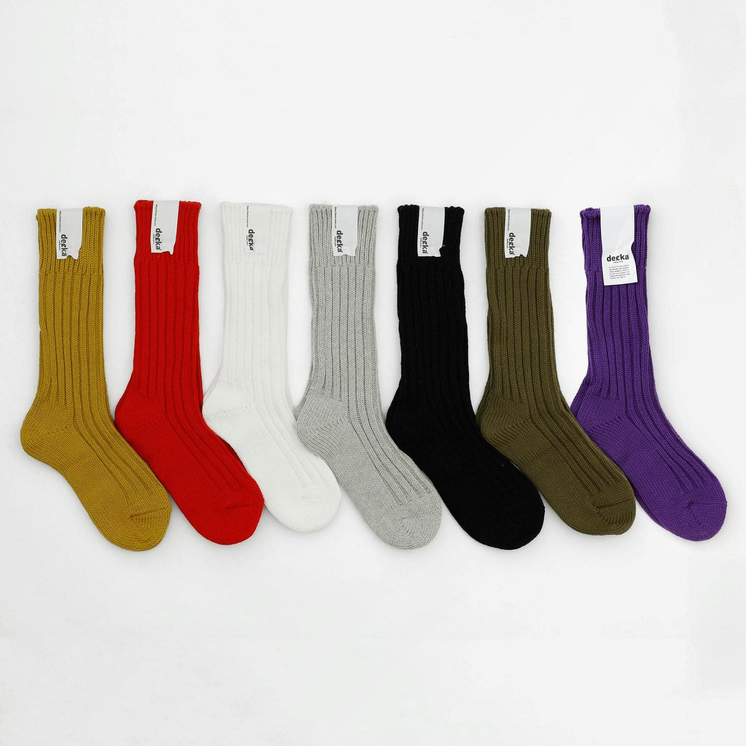 decka Quality socks デカ クォリティソックス | Cased Heavyweight