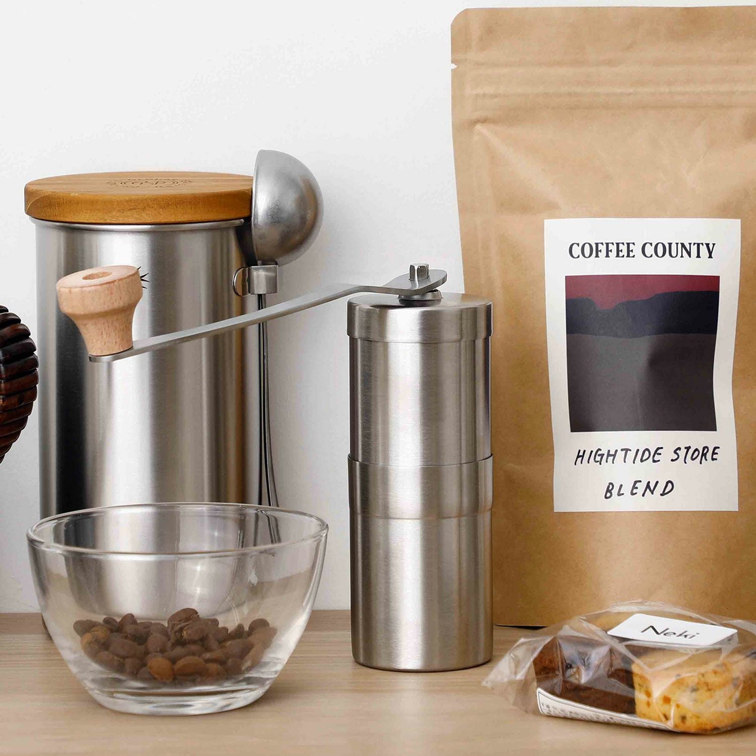 romo ロモ | COFFEE MILL WOOD コーヒーミル ウッド | HIGHTIDE