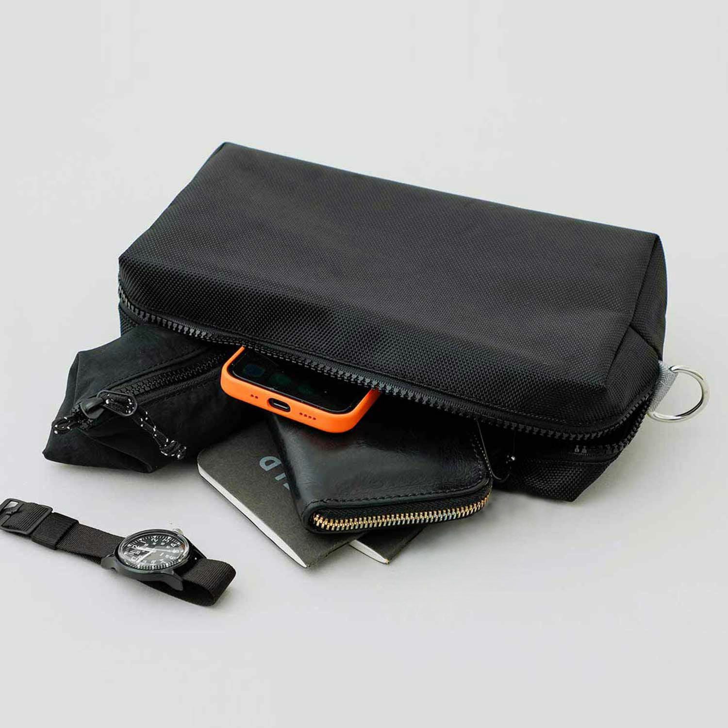 【太田】ポーチ DETAIL ディテール | Solid Pouch Large ソリッドポーチ ラージ