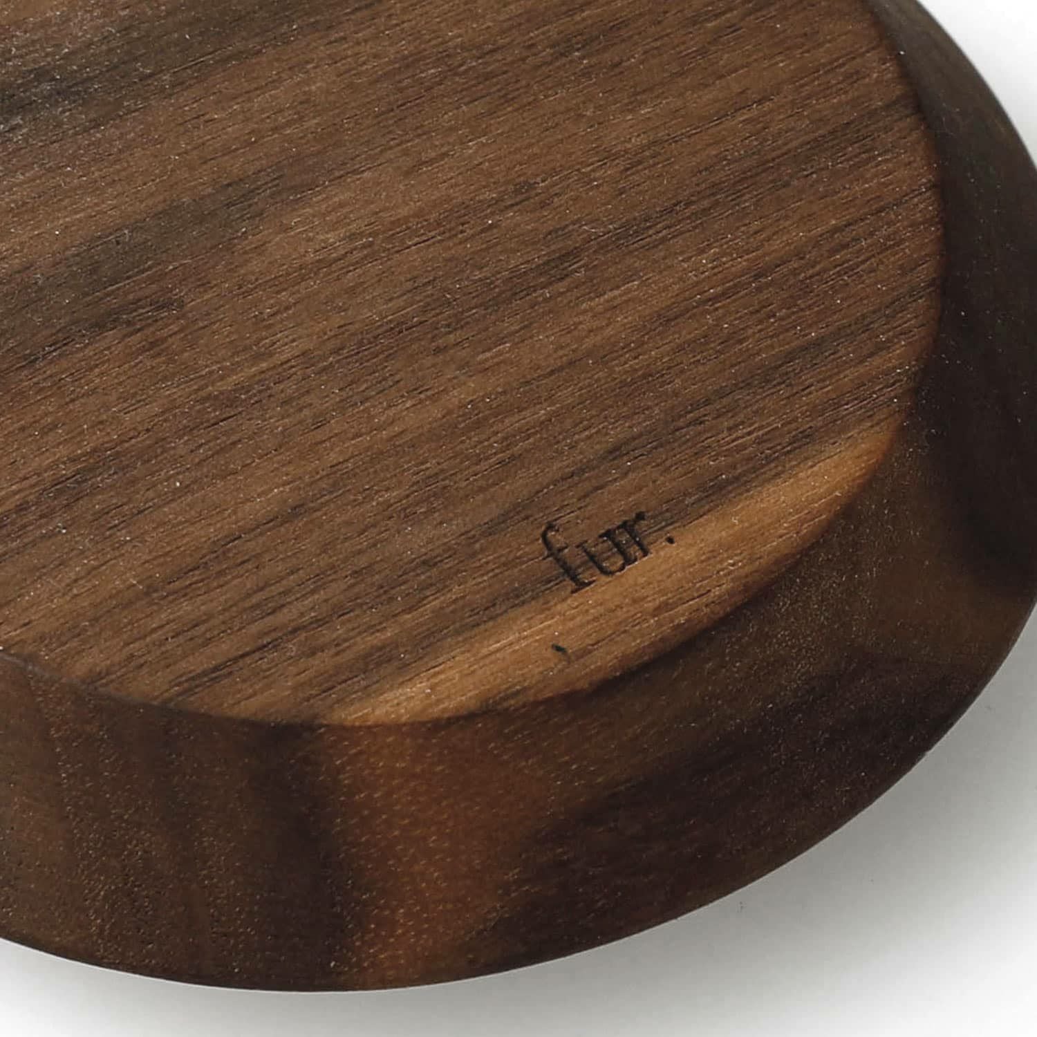 【英国】 ギャラリートレー サークル型 25cm クロウフット fur. ファー | ウッドトレイ サークル | HIGHTIDE（ハイタイド）公式サイト