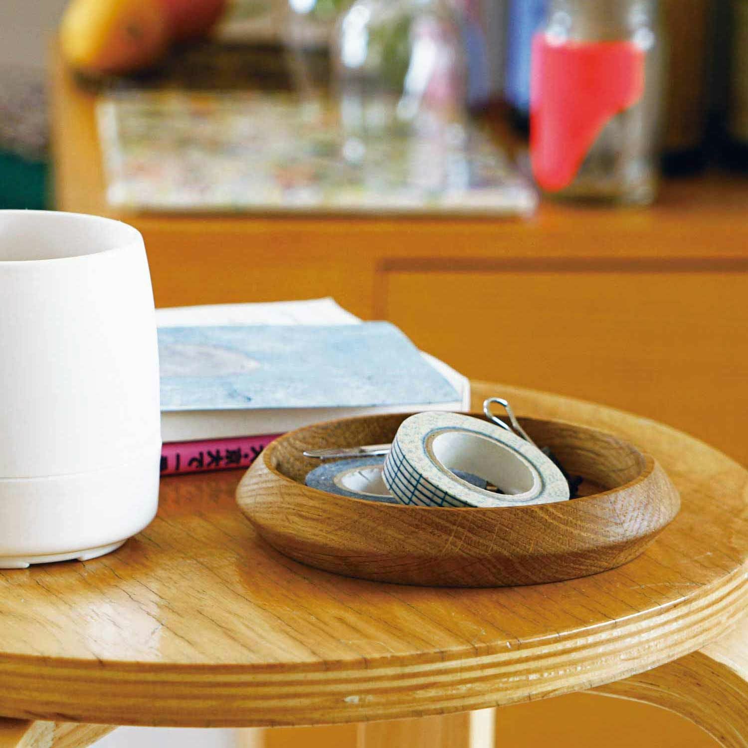 【英国】 ギャラリートレー サークル型 25cm クロウフット fur. ファー | ウッドトレイ サークル L | HIGHTIDE（ハイタイド）公式