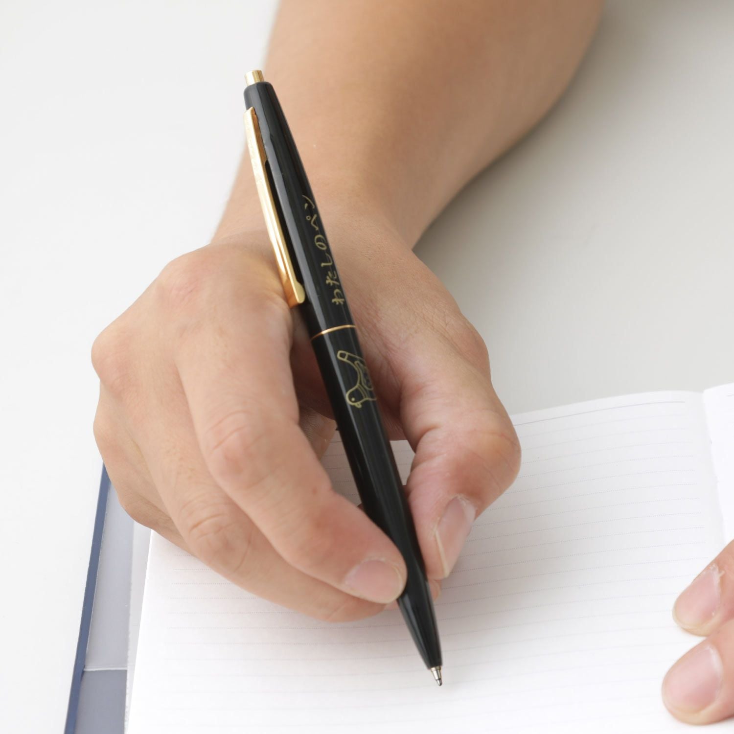 ニューレトロ | ノックボールペン（ハトブエ） 0.5mm | HIGHTIDE