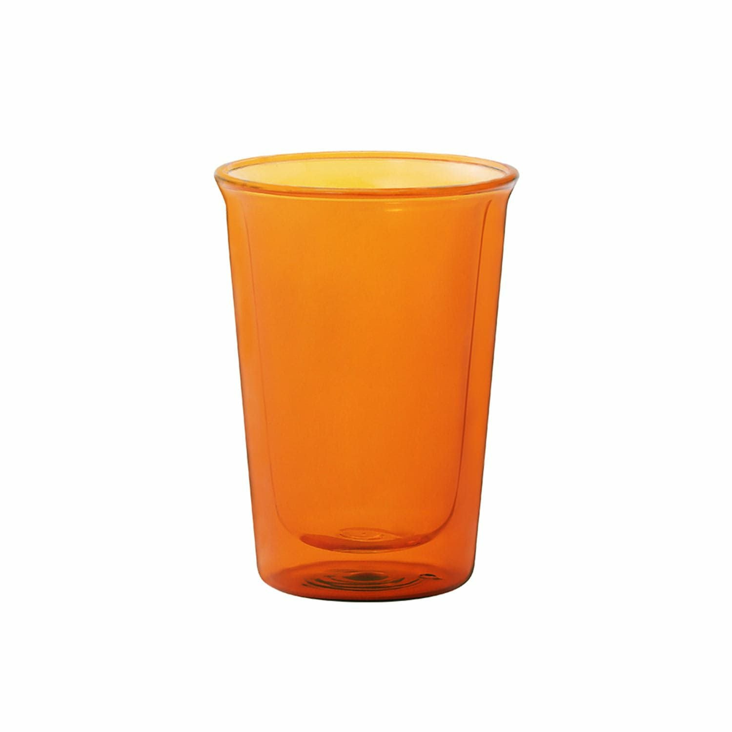 KINTO キントー | CAST AMBER ダブルウォールグラス 290ml | HIGHTIDE