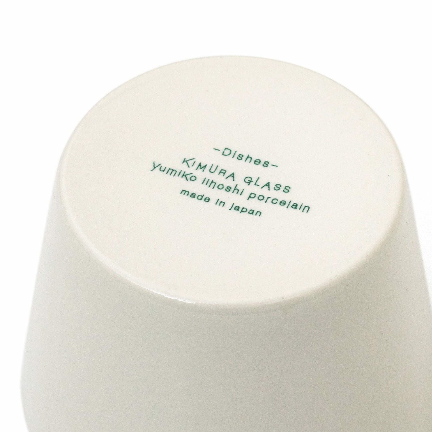 yumiko iihoshi porcelain × 木村硝子店 | dishes cup S | HIGHTIDE