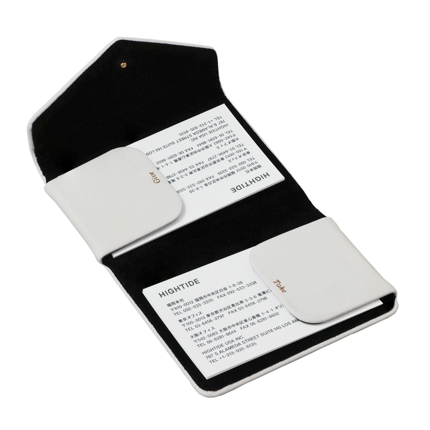 HIGHTIDE ハイタイド | ダブルフラップカードホルダー | HIGHTIDE