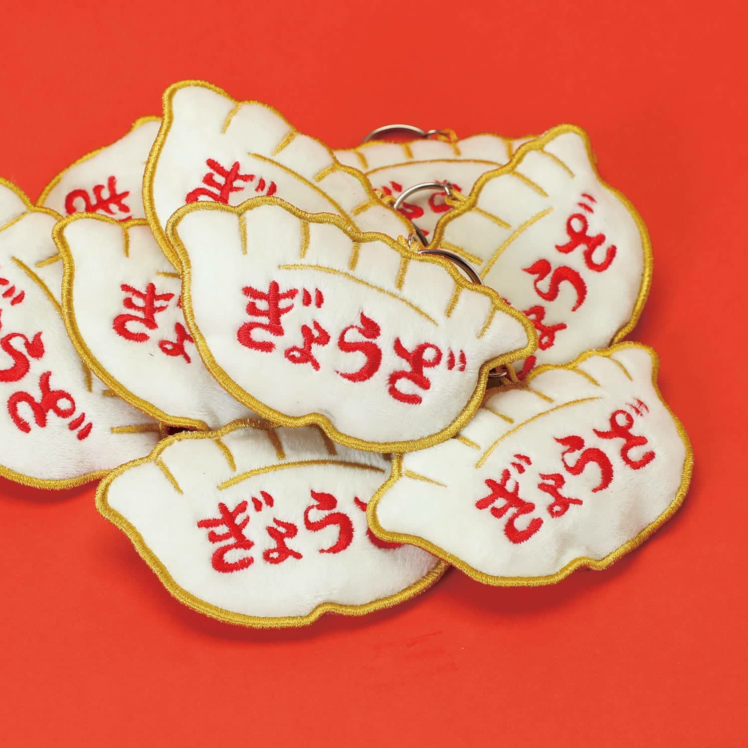 ニューレトロ | ワッペンキーホルダー（ぎょうざ） | HIGHTIDE