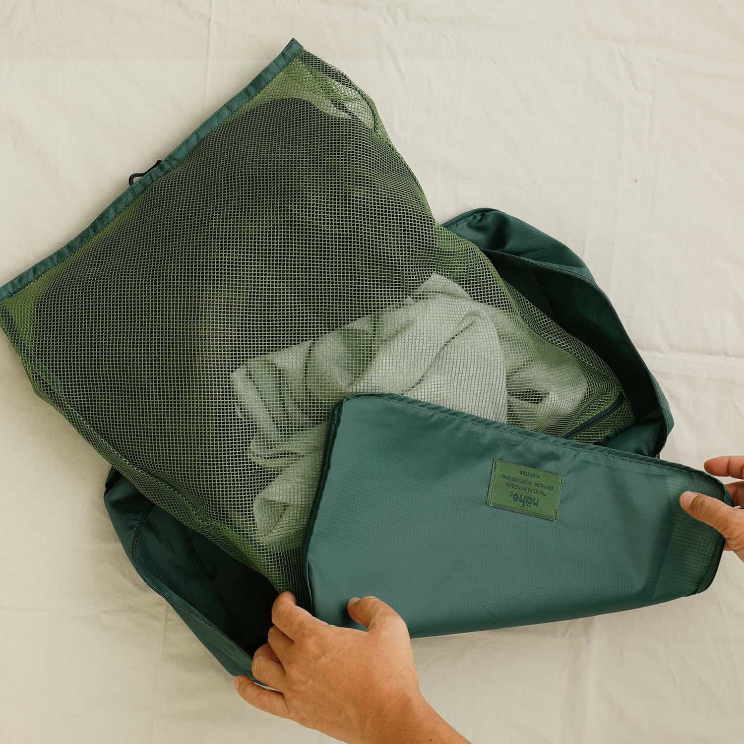 nahe ネーエ | トラベルパッキングバッグ 3pack | HIGHTIDE