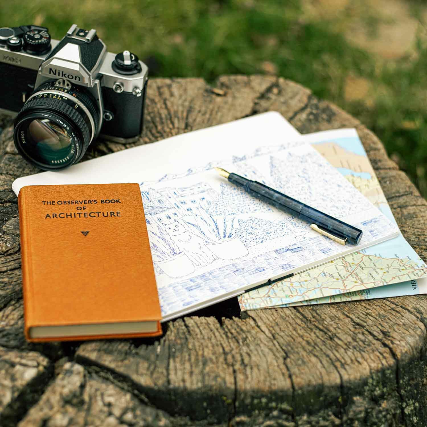 attache アタシェ | 水平開きスケッチブック | HIGHTIDE（ハイタイド