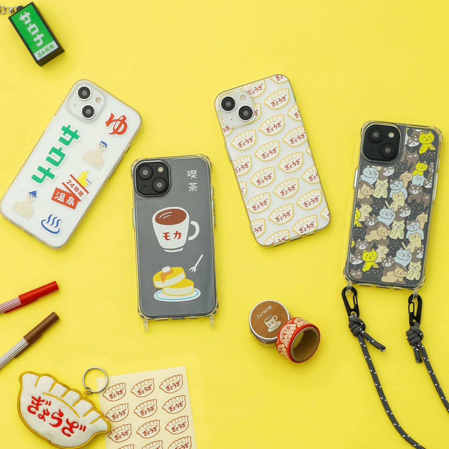 レトロ可愛い14 ニューレトロ | iPhone14ケース ショルダー | HIGHTIDE（ハイタイド