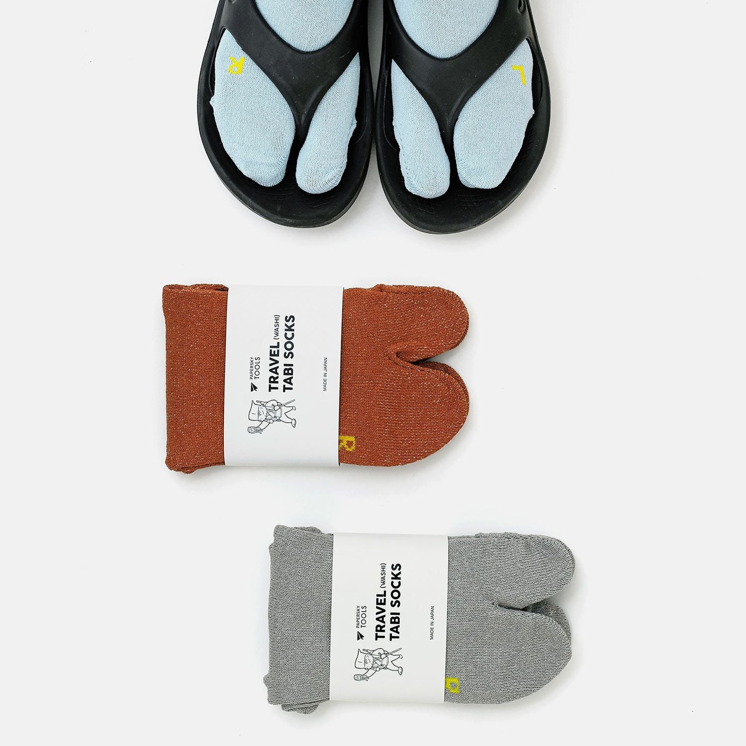 PAPERSKY ペーパースカイ | TRAVEL TABI SOCKS L トラベル足袋ソックス