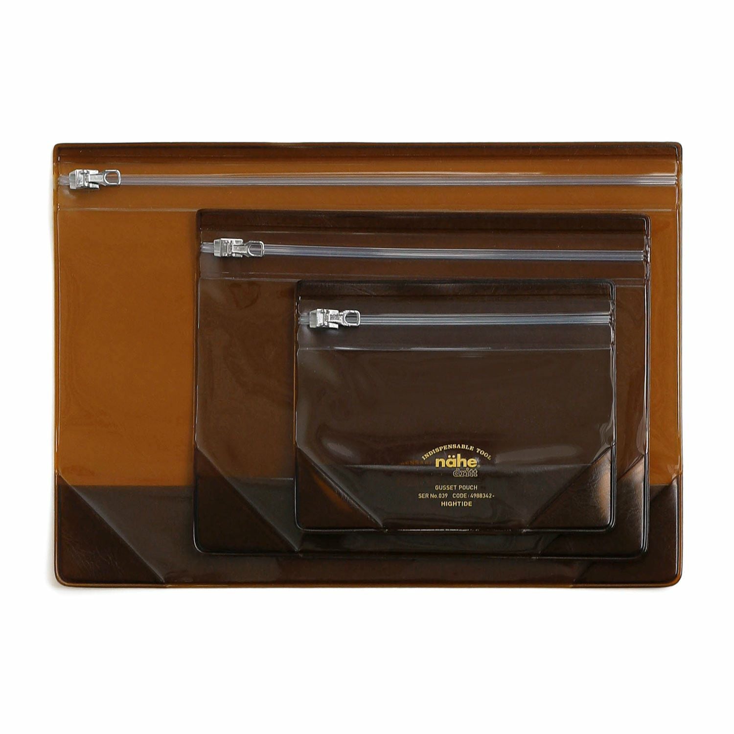 nahe ネーエ | ガセットポーチ クリア L | HIGHTIDE（ハイタイド）公式