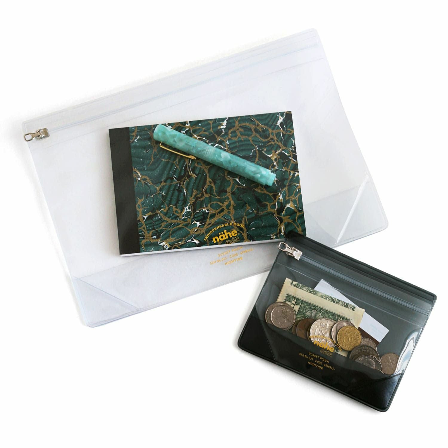 nahe ネーエ | ガセットポーチ クリア L | HIGHTIDE（ハイタイド）公式