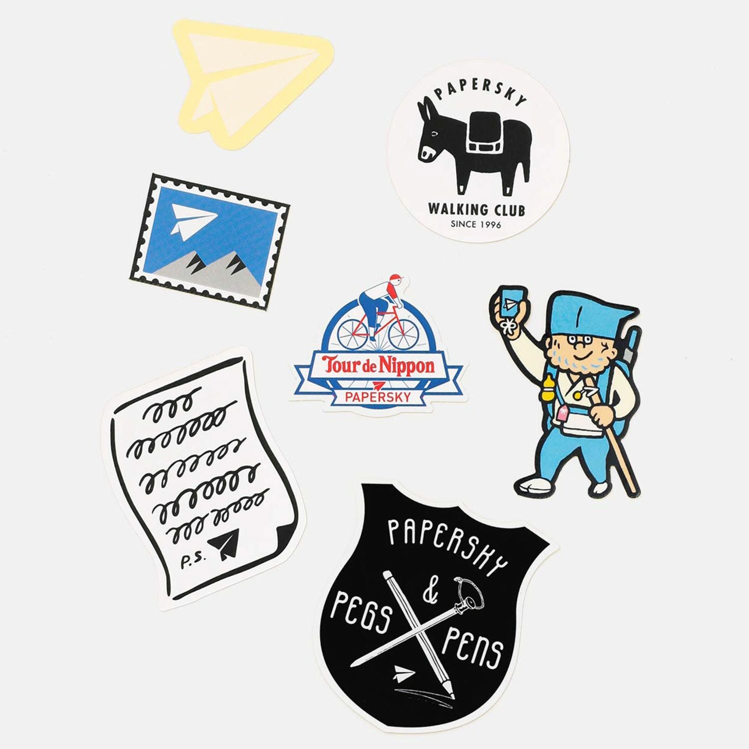 PAPERSKY ペーパースカイ | Sticker Pack ステッカーパック | HIGHTIDE