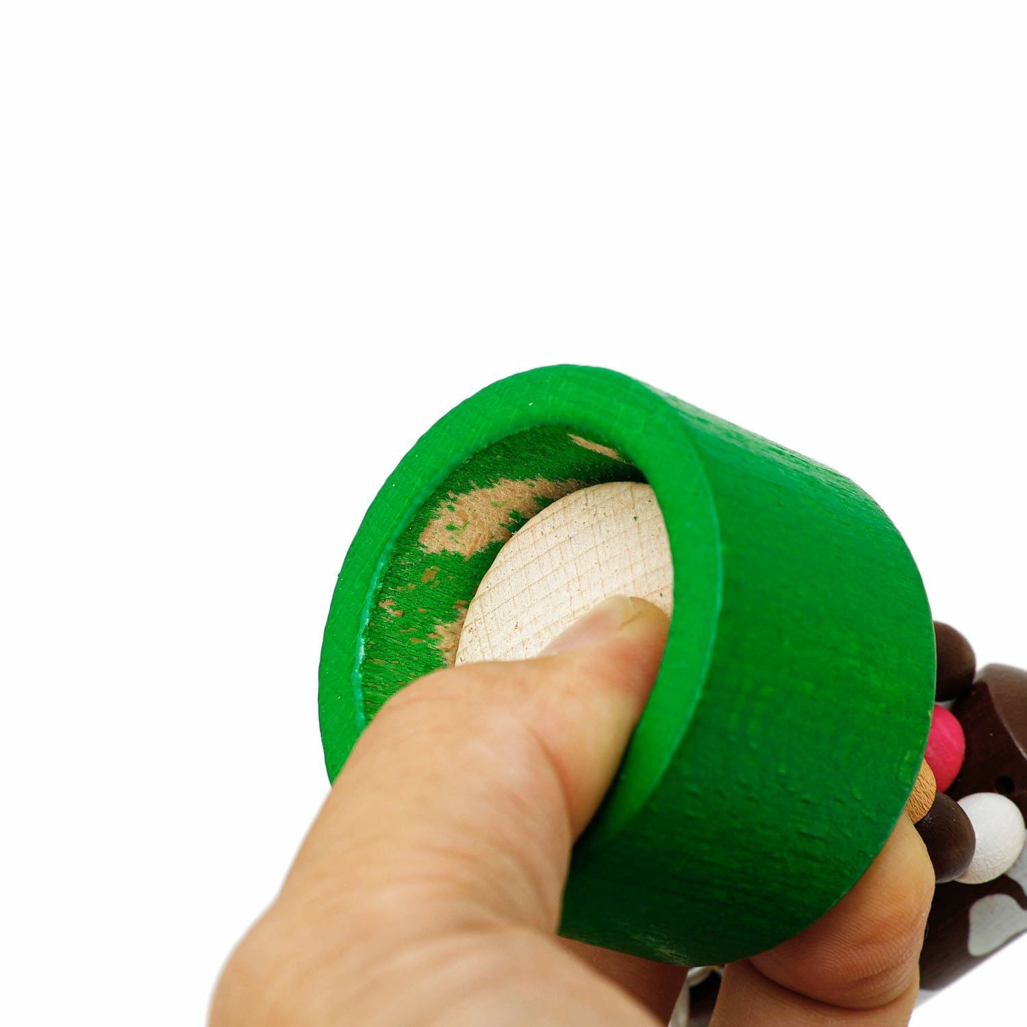 DETOA デトア | Wooden Push Up Toy ALLIGATOR プッシュトイ