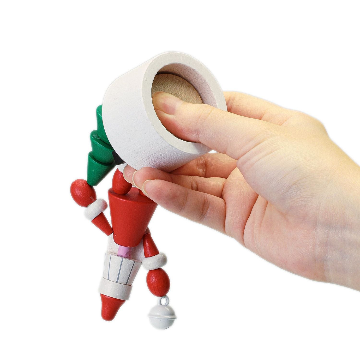 DETOA デトア | WOODEN PUSH UP TOY SANTA＆TREE プッシュトイ サンタ