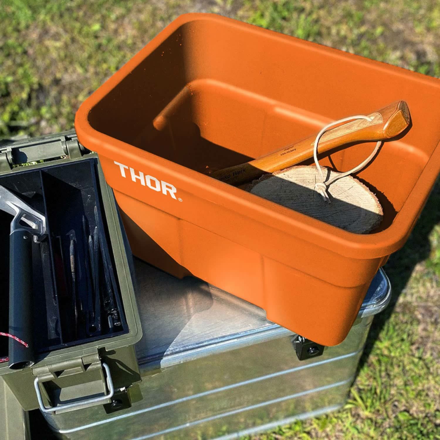 THOR ソー | Large Totes With Lid 22L DC ラージトート | HIGHTIDE