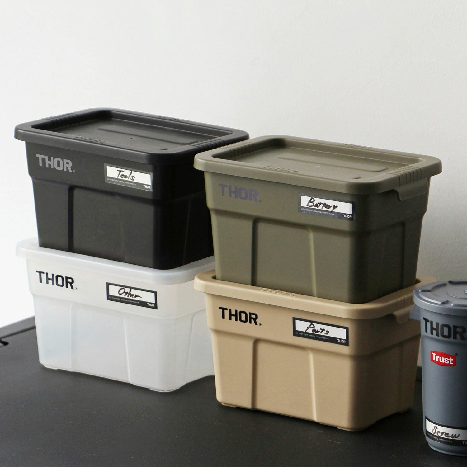 D'ORSAY M.A.とミニサイズM.D.とW.T.3点セット THOR ソー | Mini Totes With Lid DC | HIGHTIDE（ハイタイド）公式サイト