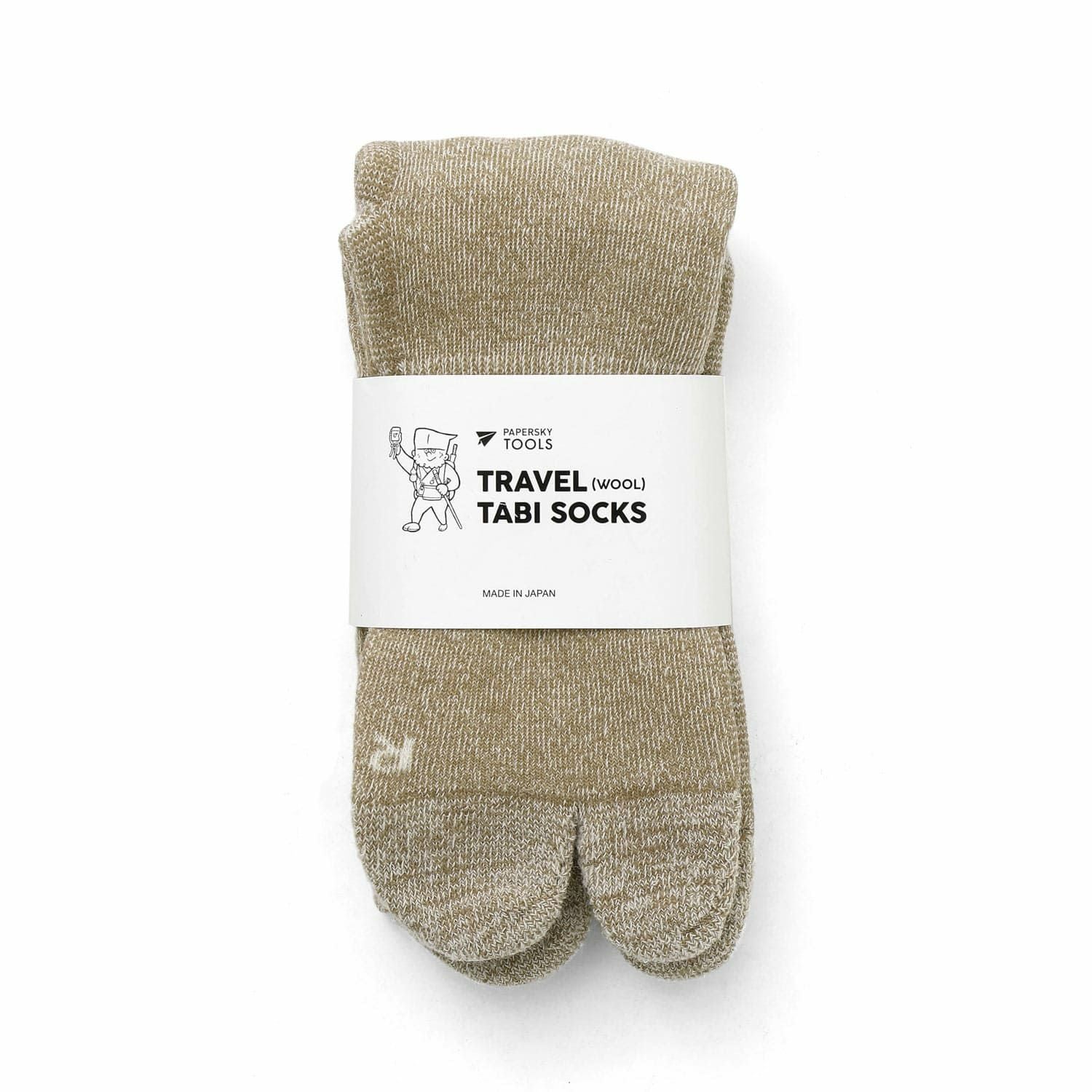 PAPERSKY ペーパースカイ | TRAVEL TABI SOCKS M（WOOL） | HIGHTIDE