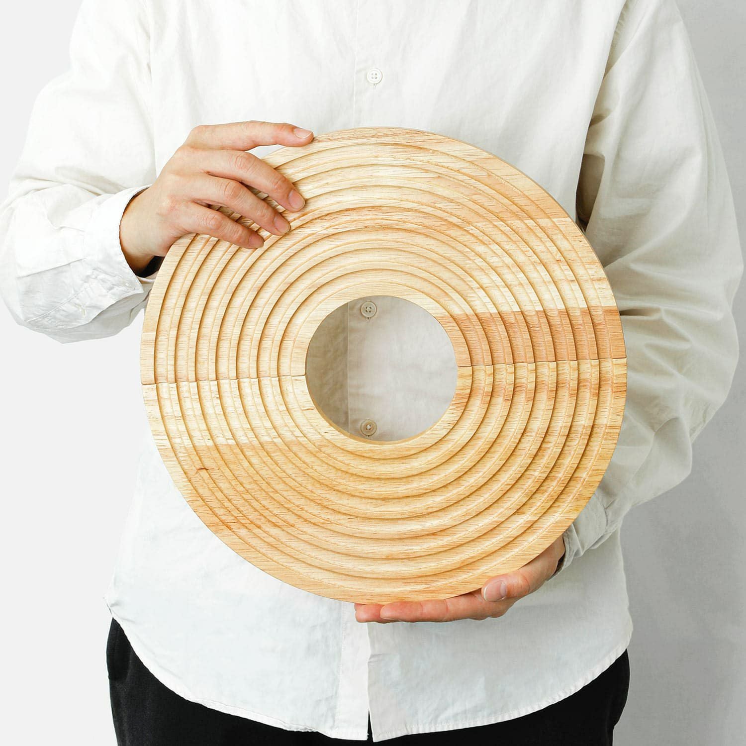amabro アマブロ | WOOD CIRCLE TRAY ウッドサークルトレイ | HIGHTIDE