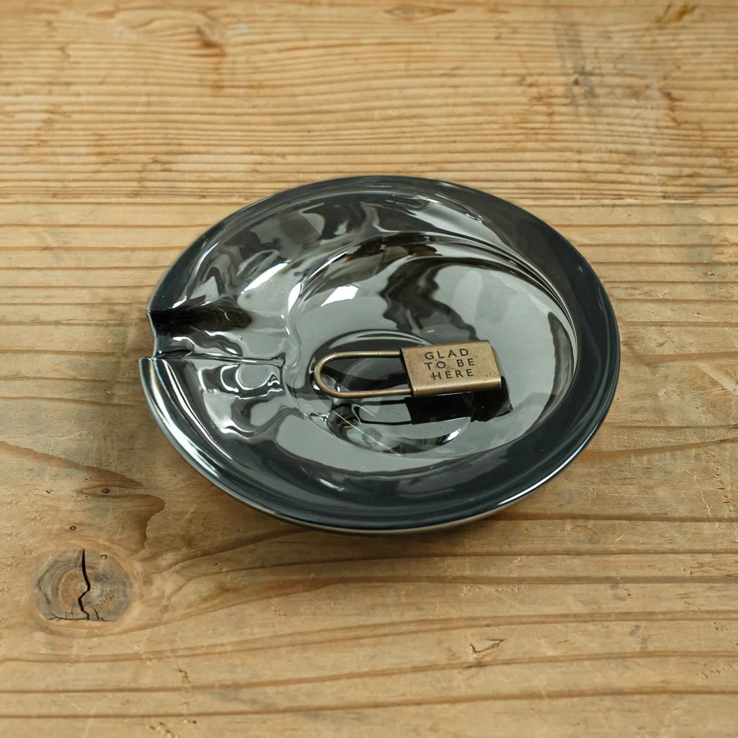 tsukuda&co. | Glass Ashtray Small グラスアッシュトレイ | HIGHTIDE