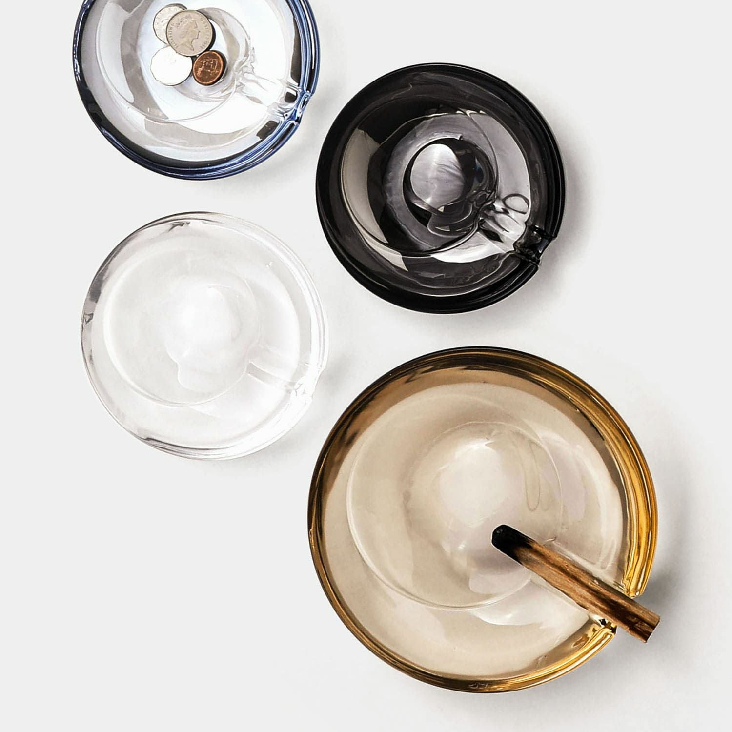 tsukuda&co. | Glass Ashtray Large グラスアッシュトレイ | HIGHTIDE