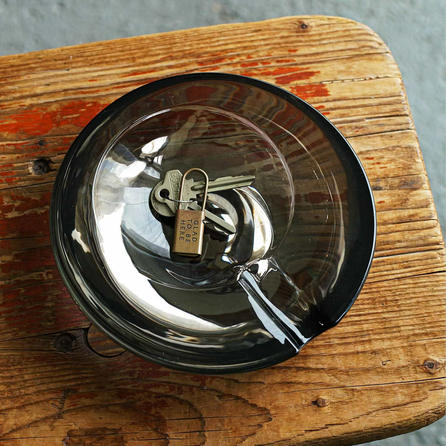 tsukuda&co. | Glass Ashtray Large グラスアッシュトレイ | HIGHTIDE