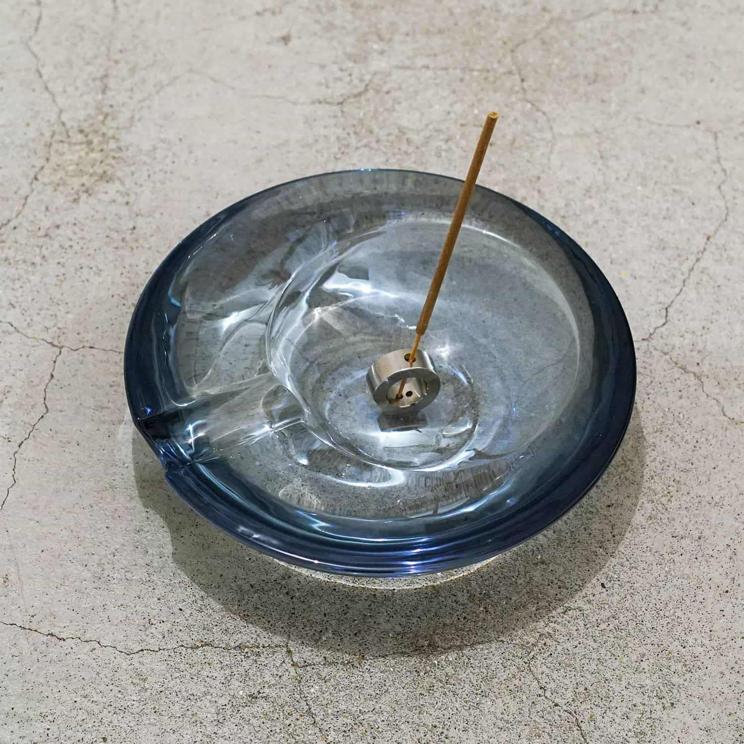 tsukuda&co. | Glass Ashtray Large グラスアッシュトレイ | HIGHTIDE