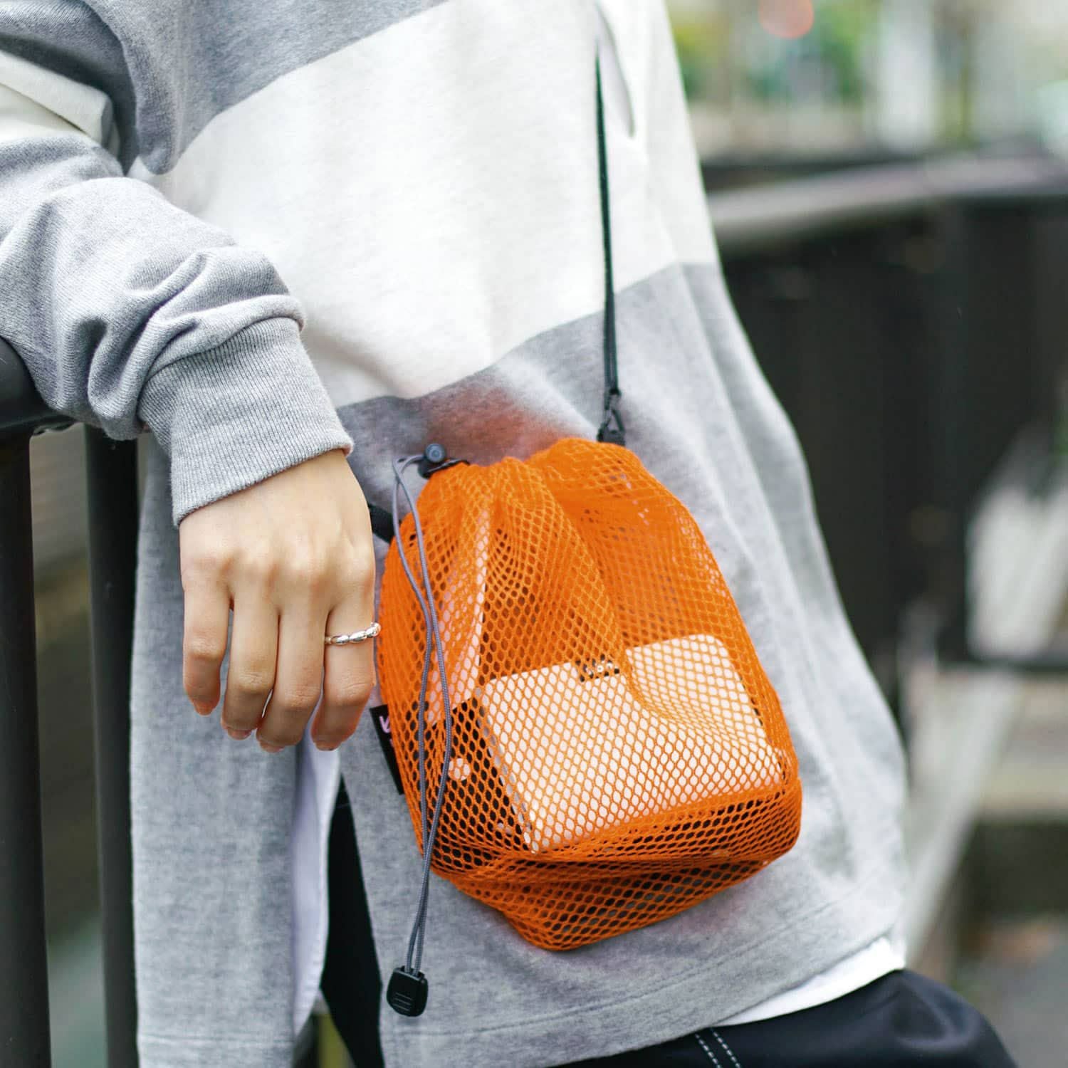 SKY スカイ |Drop Mesh Bag ドロップメッシュバッグ | HIGHTIDE