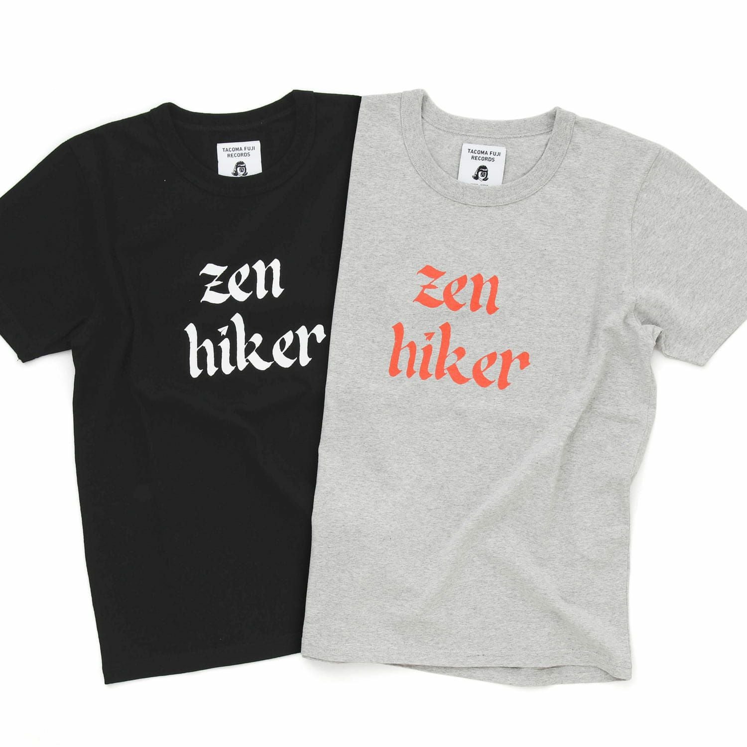 PAPERSKY ペーパースカイ×タコマフジレコード | Zen Hiker Tee - Black