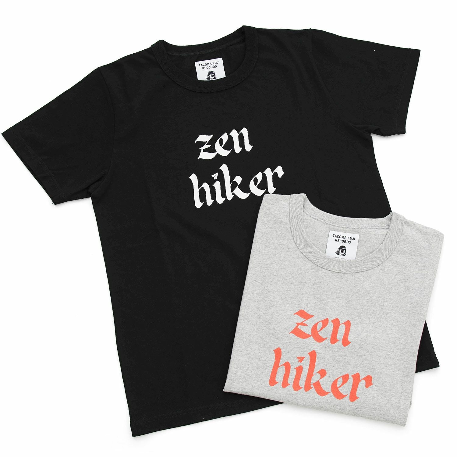 PAPERSKY ペーパースカイ×タコマフジレコード | Zen Hiker Tee - Black