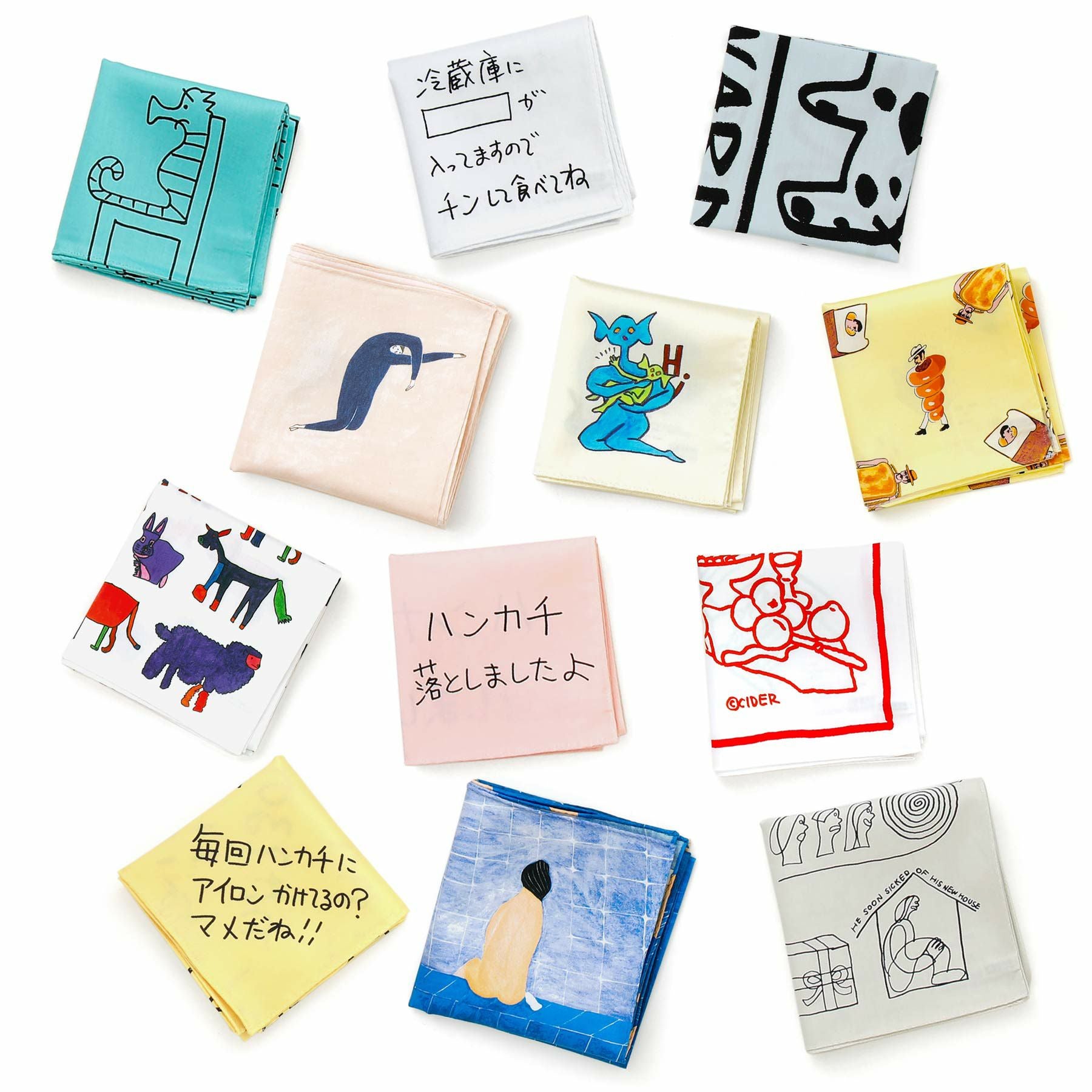 H TOKYO エイチトウキョウ | クリエイターハンカチ | HIGHTIDE