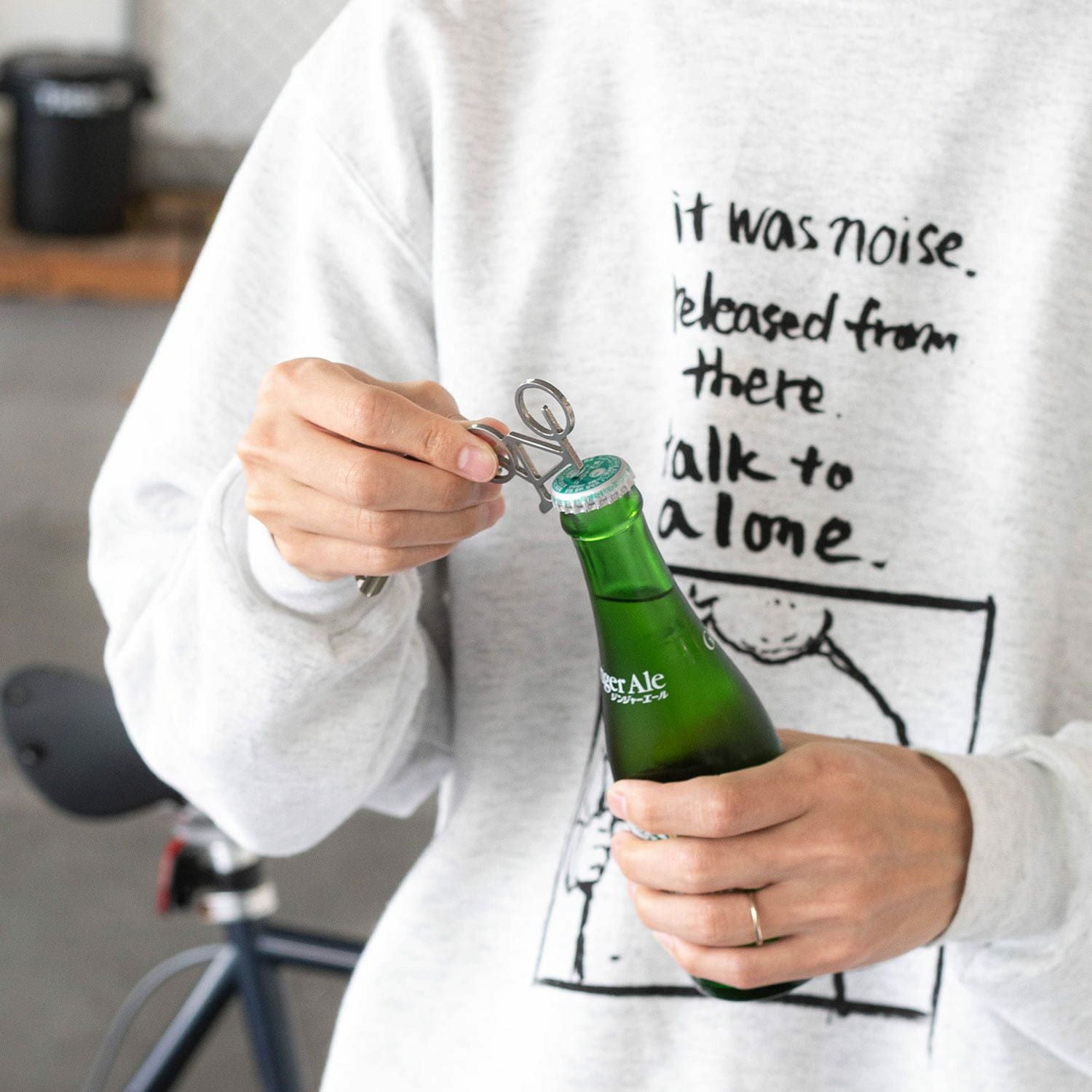 KIKKERLAND キッカーランド | Bike Key Ring And Bottle Opener バイク