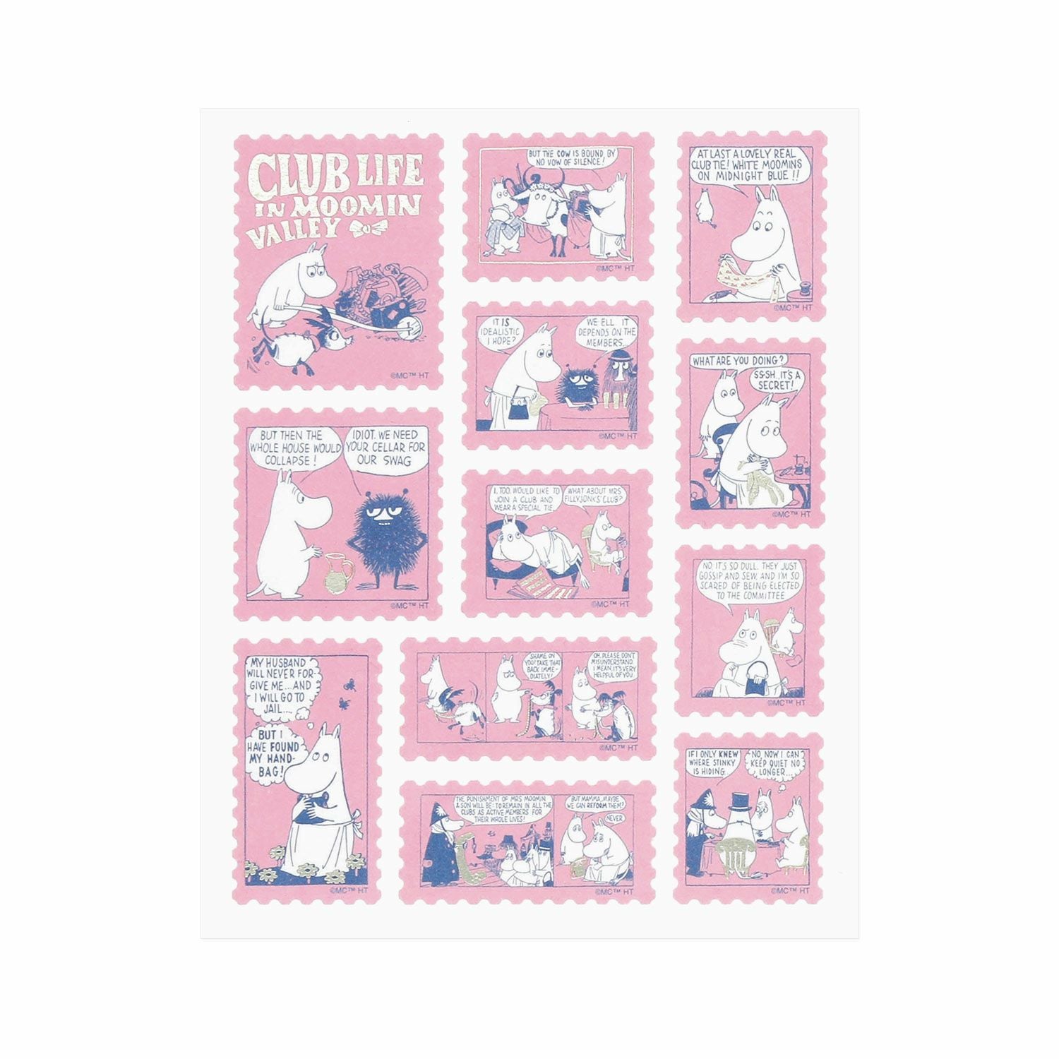 MOOMIN ムーミン | 切手風シール | HIGHTIDE（ハイタイド）公式サイト