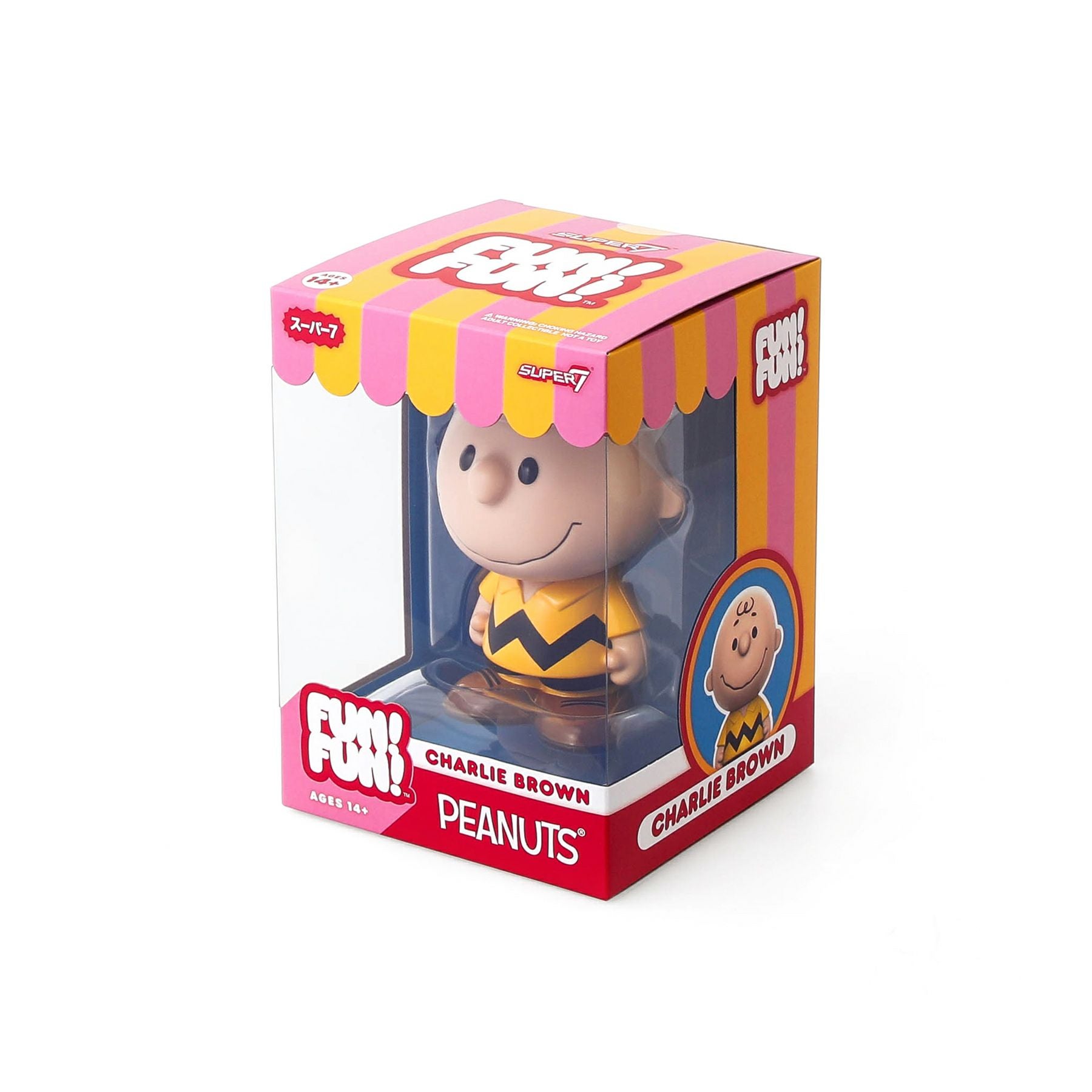 Super7 スーパー7 | Peanuts Wave01 チャーリー・ブラウン（イエロー