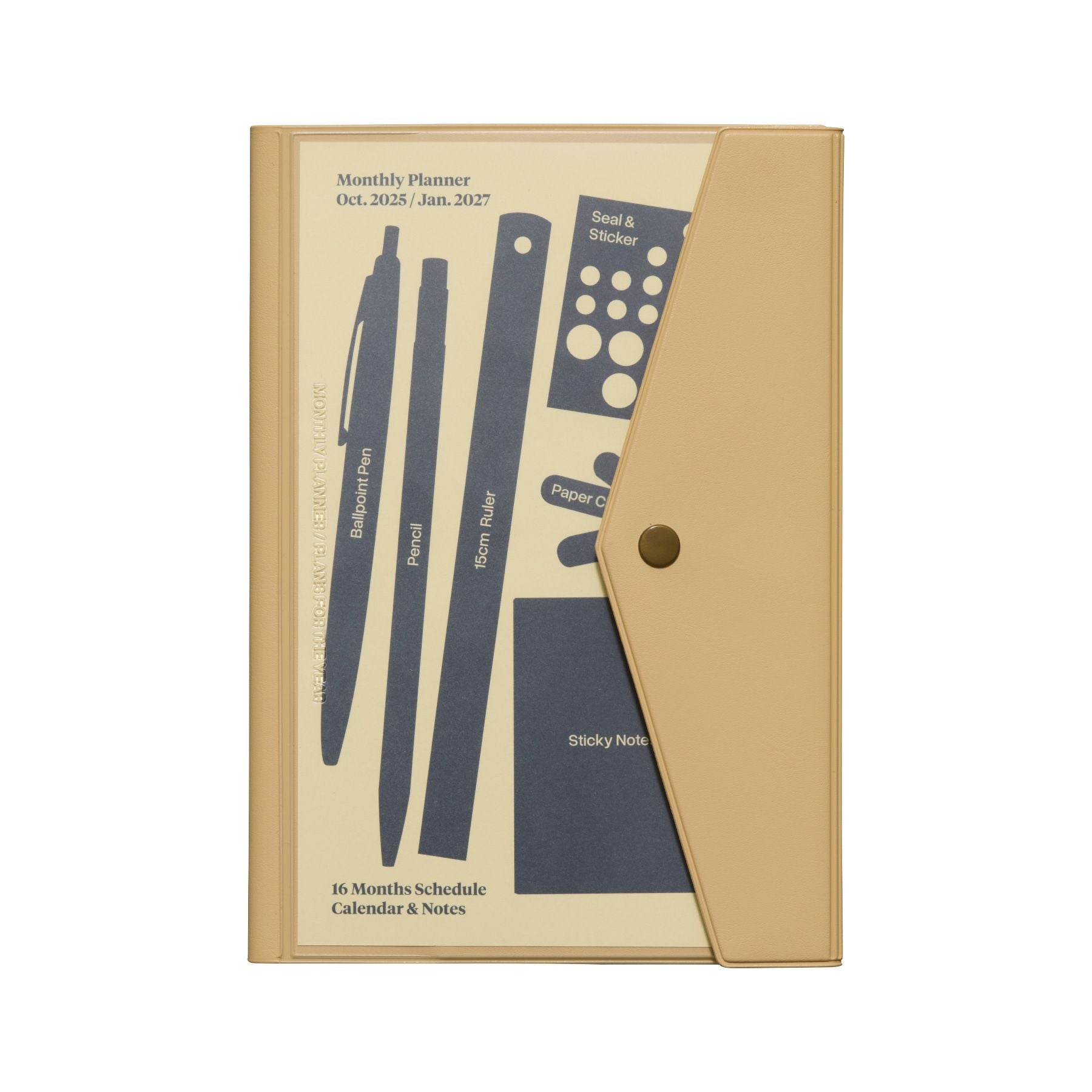 手帳 2026 フューゲン / A5 マンスリー / 2025年10月始まり | HIGHTIDE