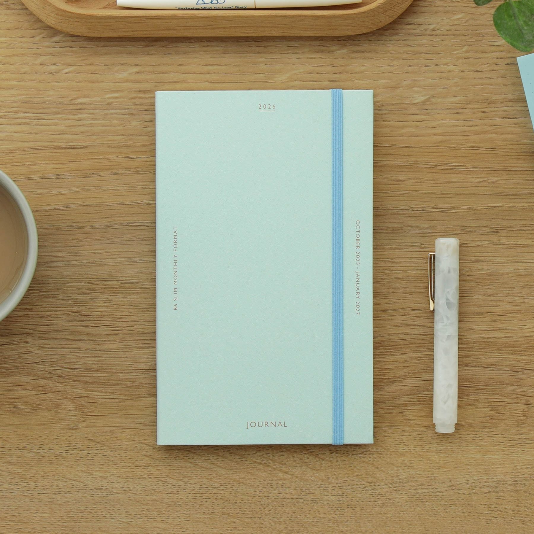 手帳 2026 ケイティー / B6 スリム マンスリー / 2025年10月始まり