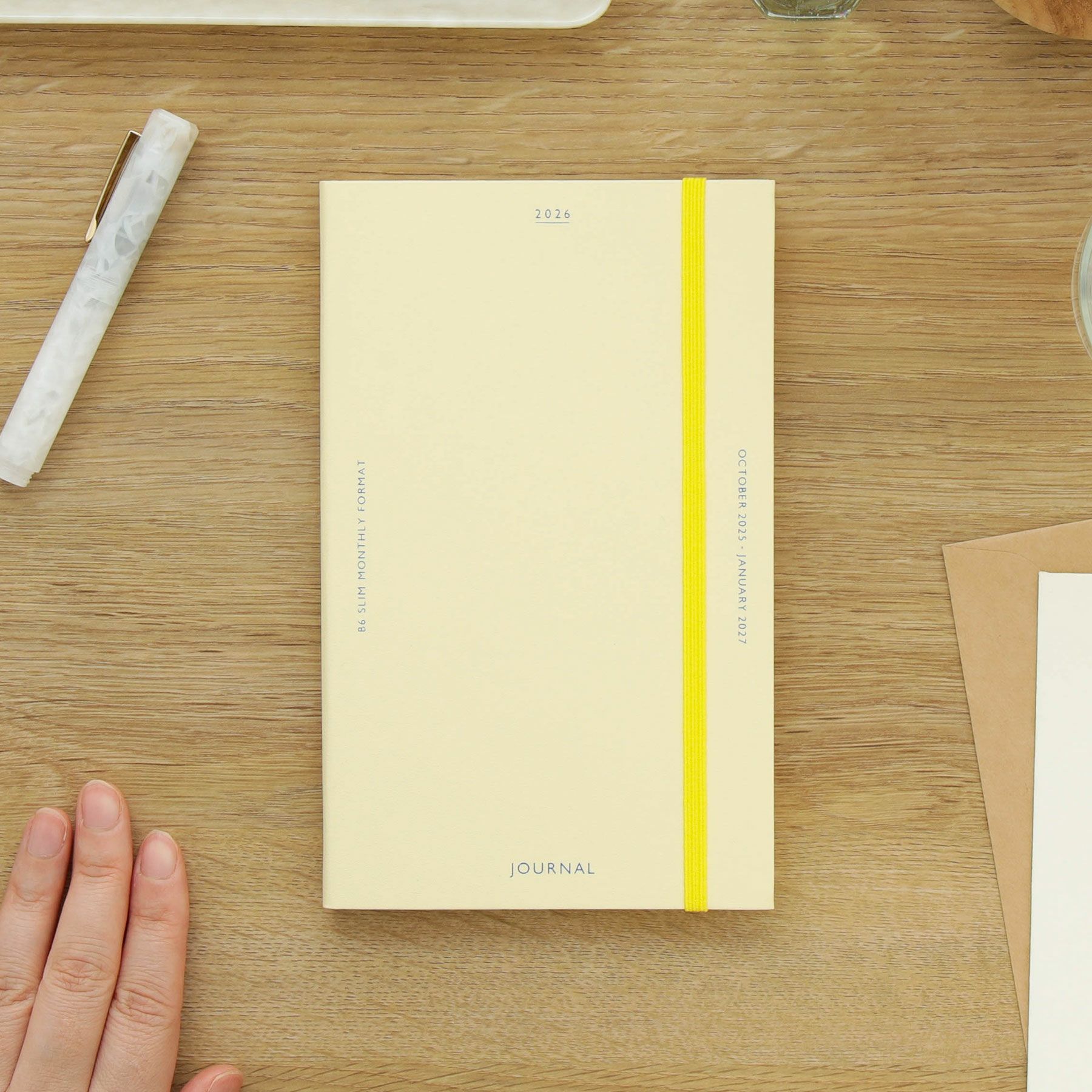 手帳 2026 ケイティー / B6 スリム マンスリー / 2025年10月始まり