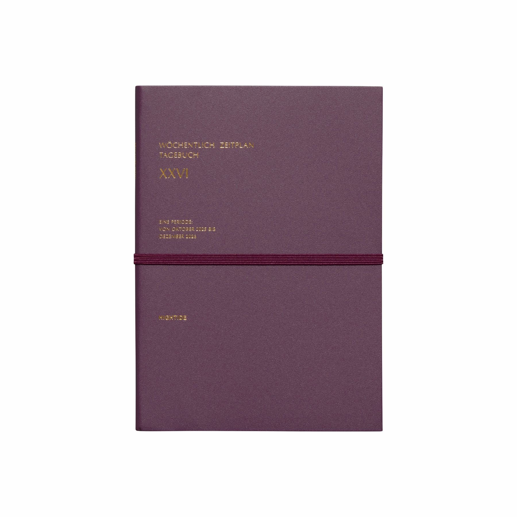 手帳 2026 ヴェルター / B6 週間ブロック / 2025年10月始まり