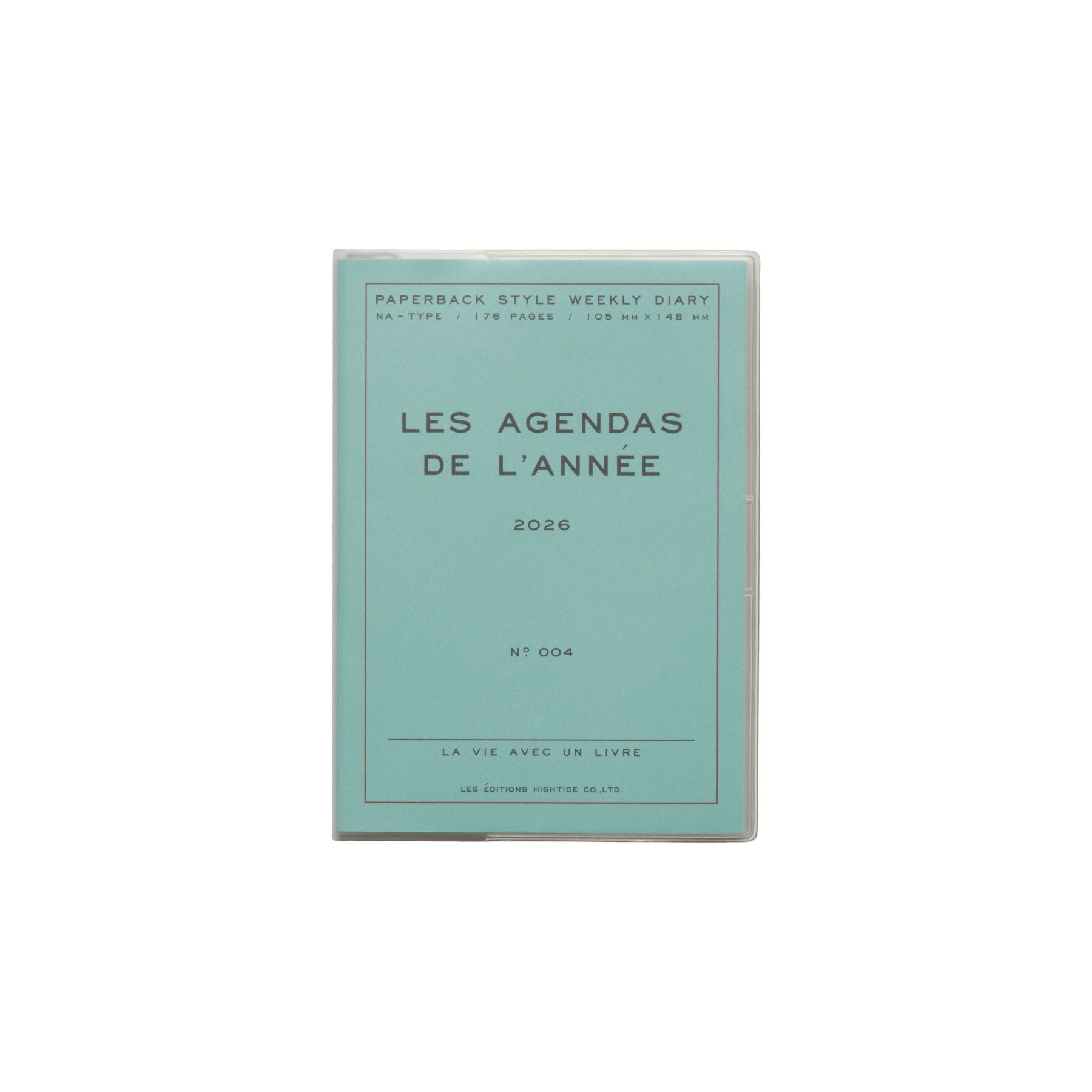 手帳 2026 ポーシュ / A6 週間ブロック / 2025年10月始まり | HIGHTIDE