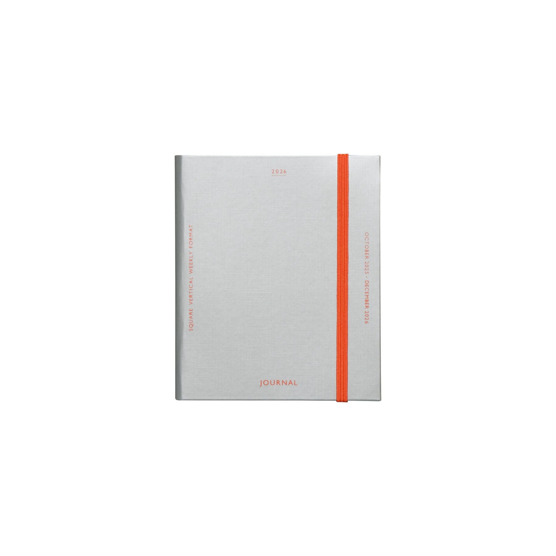 手帳 2026 ケイティー / スクエア 週間バーチカル / 2025年10月始まり